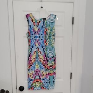Colorful Sleeveless Dress